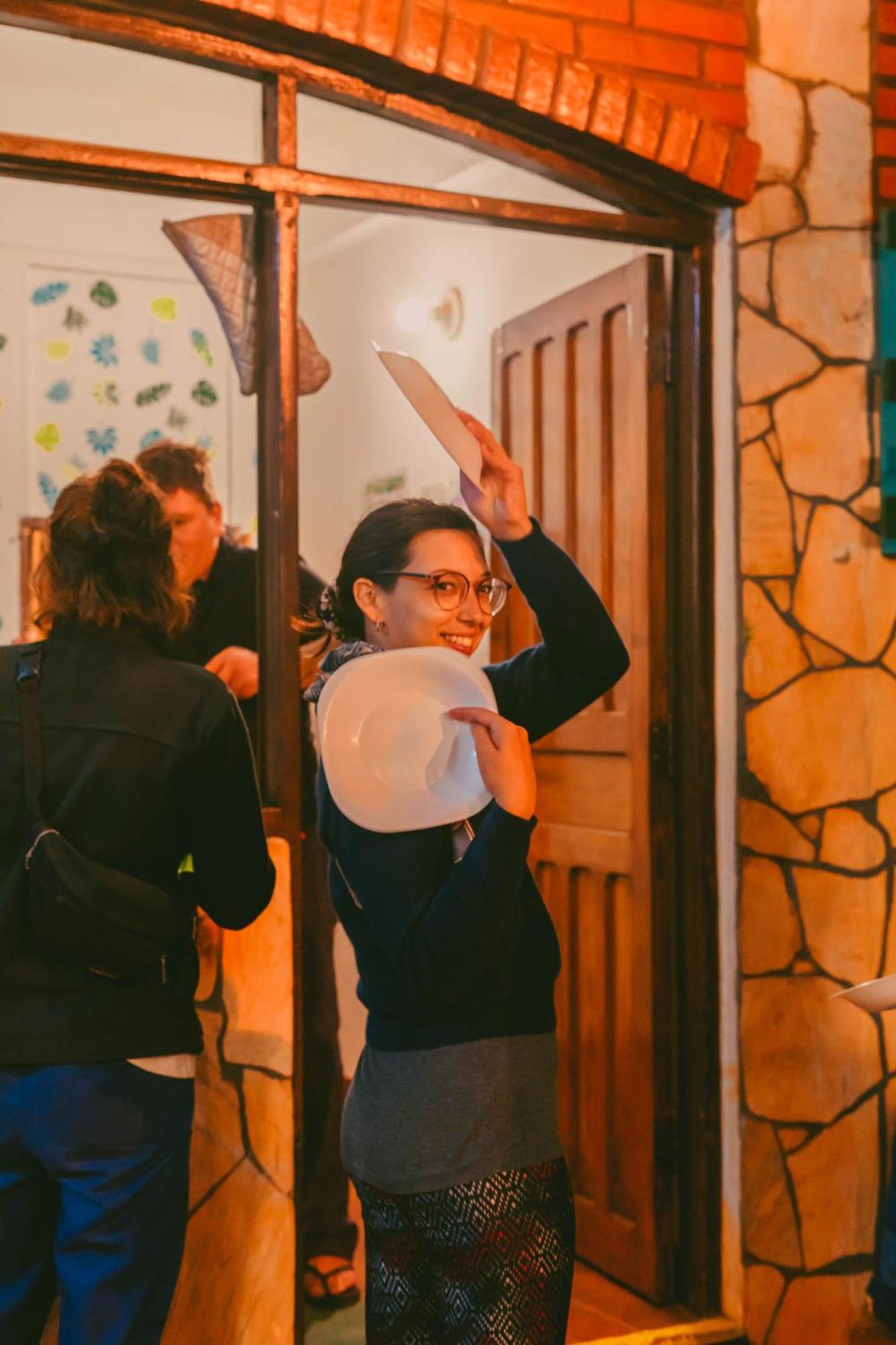 Benteveo Hostel Iguazu ปูแอร์โตอีกวาซู ภายนอก รูปภาพ
